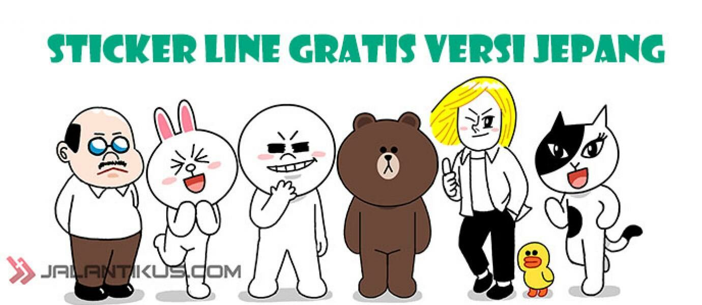  Kumpulan  Stiker  Line  Lucu Gratis  Fullstiker