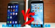 Android Ram 4gb Vs Iphone Ram 2gb 4
