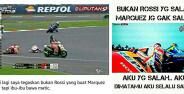 Meme Lucu Rossi Marquez Lorenzo Banner