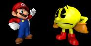 Mario Pac Man Banner