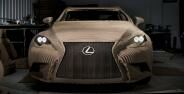 Lexus Electric Car Berbahan Kardus Banner
