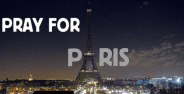 Pray For Paris Banner