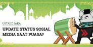 Hukum Update Status Sosial Media Puasa 3