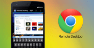 Chrome Remote Desktop Banner