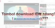 Cara Memunculkan Tombol Download Idm Di Youtube Banner