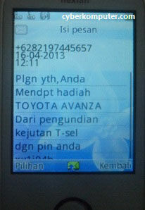Waspada Penipuan Telkomsel 2