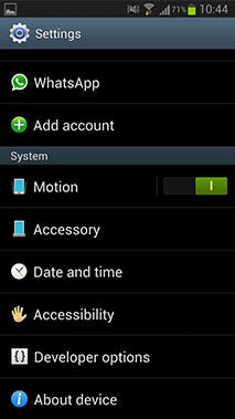 Tips Samsung Galaxy S3 1 Developer Options