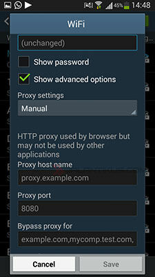 Cara Setting Proxy Wi Fi Di Android 3