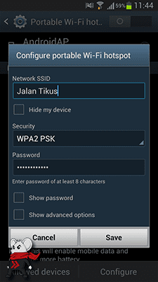 Cara Mengubah Android Menjadi Modem WiFi 5