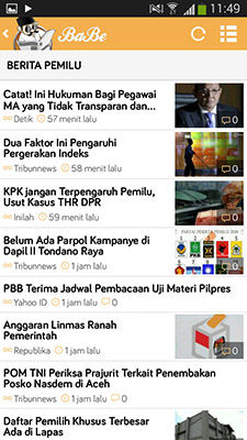 Berita Pemilu 2014 Lengkap Ada Di BaBe 3