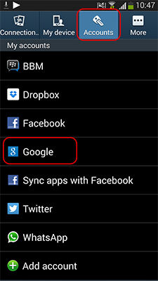 Cara Backup Contact Di Android Menggunakan Gmail 1