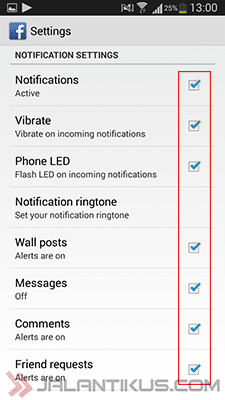 Cara Mematikan Notifikasi Facebook Di Android 3