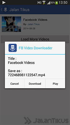 Cara Download Video Facebook Di Android 3