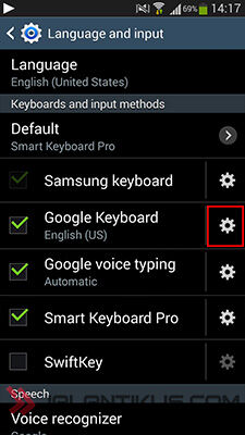 Cara Mematikan Fitur Auto Correct Di Keyboard Android 2