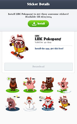 Download Kedua Game LINE Ini%20dan Dapatkan Sticker Lucu Gratis 2