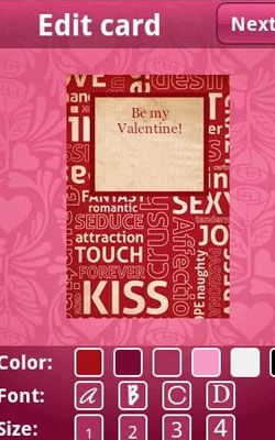 Aplikasi Valentine 4