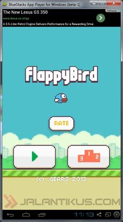 Sekarang Flappy Bird Sudah Bisa Dimainkan Di Pc 6