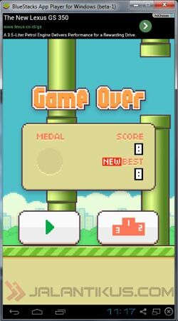 Sekarang Flappy Bird Sudah Bisa Dimainkan Di Pc 7