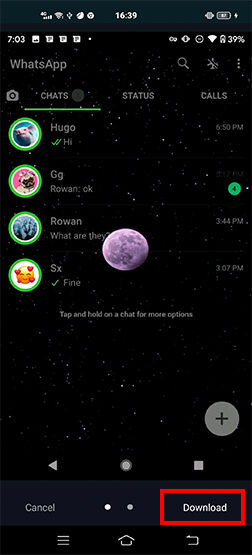 Whatsapp Aero 2019 2e8e6