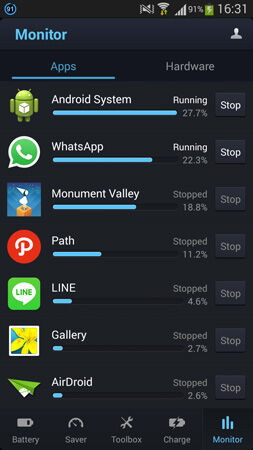 Baterai Smartphone Hemat Dengan Aplikasi Du Battery Saver 5
