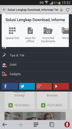 Cara Efektif Opera Mini 4