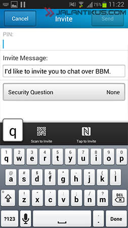 5 Cara Invite Teman Di BBM For Android 2