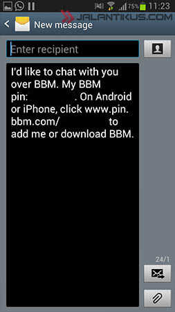 5 Cara Invite Teman Di BBM For Android 4