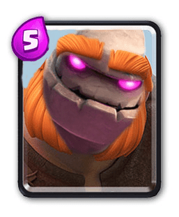 Wajah Karakter Clash Royale Jadi Golem 1