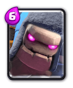 Wajah Karakter Clash Royale Jadi Golem 2