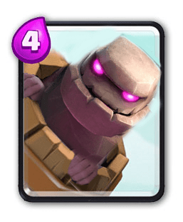 Wajah Karakter Clash Royale Jadi Golem 3