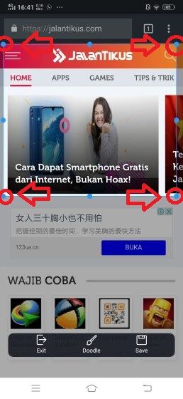 Cara Screenshot Vivo 8 9a26a