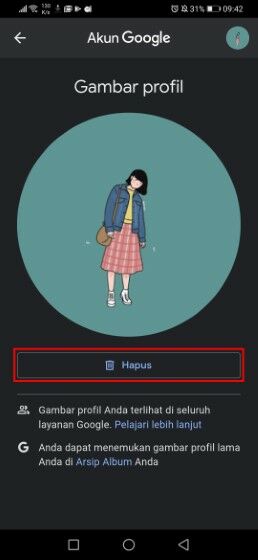Cara Menghapus Foto Profil Gmail Di Hp Android Cbc4d