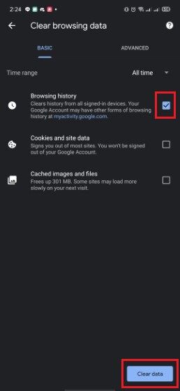 Cara Menghapus History Google Di Hp 8496a
