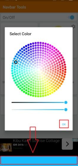 Cara Mengubah Warna Navigasi Bar Android Langkah Lima 420ab