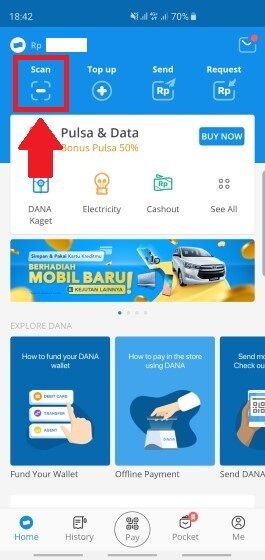 Cara Belanja Menggunakan Dana 3 5a8c0