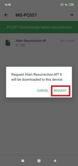 Cara Melihat Notifikasi HP Android Di PC Data Access 3 861e4