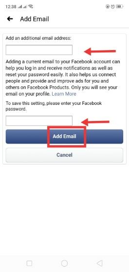 Cara Merubah Email Facebook 33db6