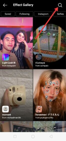 Cara Mencari Filter Instagram 04526