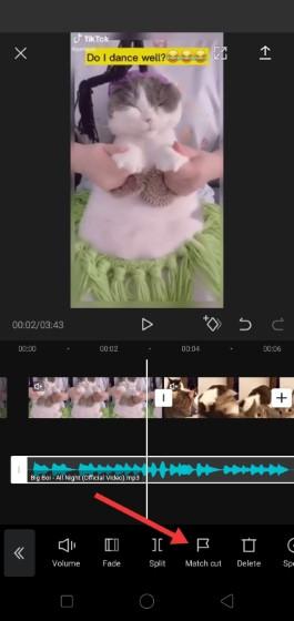 Cara edit video di capcut