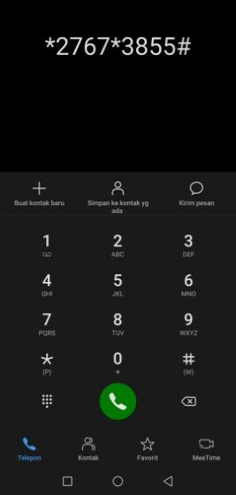 Cara Reset HP Advan Kode Rahasia Ketikkan Kode Di Dial Up 93e33