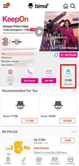 Cara Mendapatkan Kuota Gratis 3 A590a