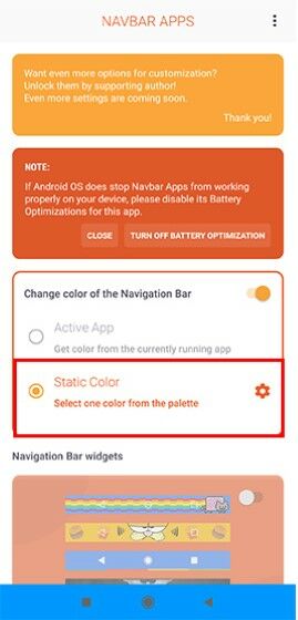 Cara Mengubah Warna Navigasi Bar Android Langkah Enam 7b603