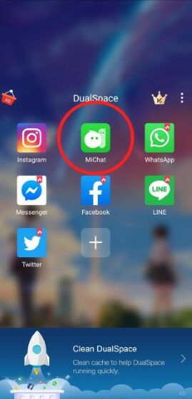 Cara Buat Dua Akun Michat Berhasil 4d1d1