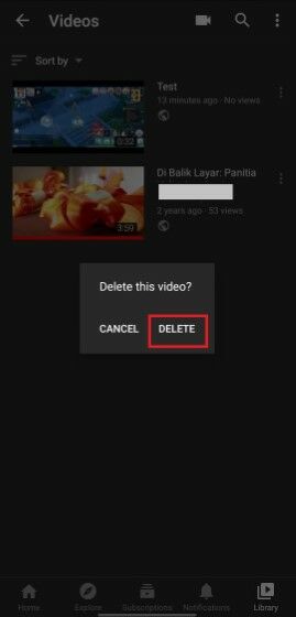 Cara Hapus Video Youtube Android D7cae