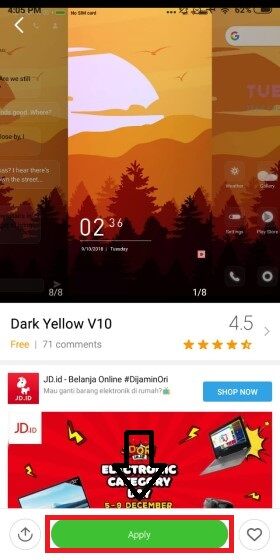 Tema Hp Xiaomi 4 64e8f
