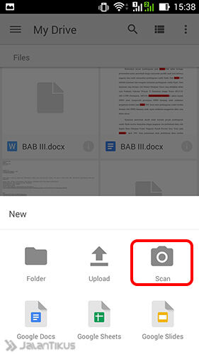 Scan Dokumen Google Drive 2