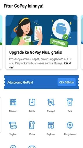 Cara Upgrade Gopay Fitur 52c01