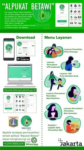 Cara Membuat E KTP Online 2020 Download Aplikasi Alpukat Betawi C047a