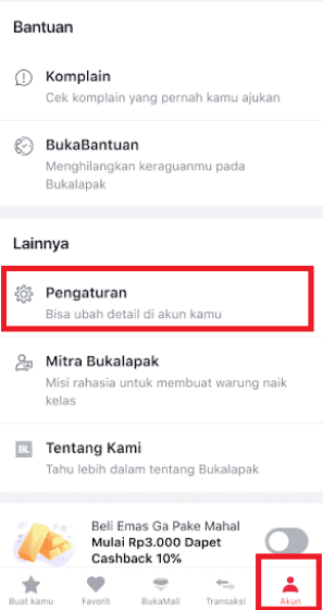 Cara Menghapus Akun Mitra Bukalapak 54253