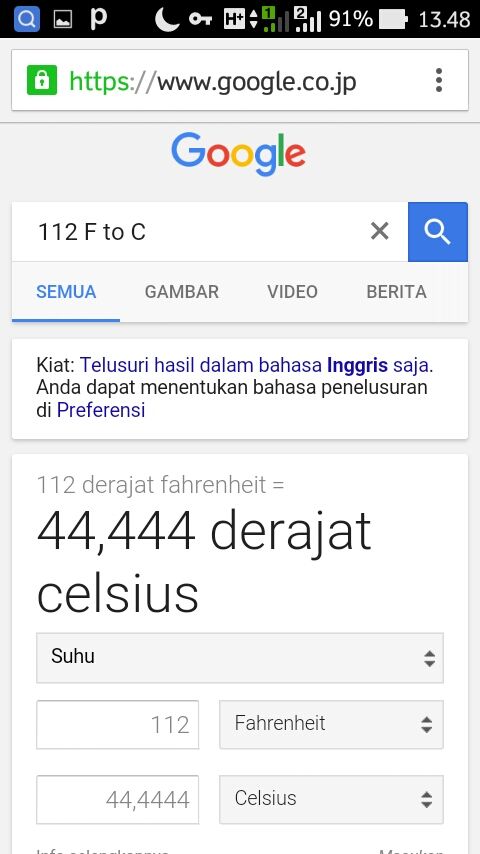 Konversi Satuan Google